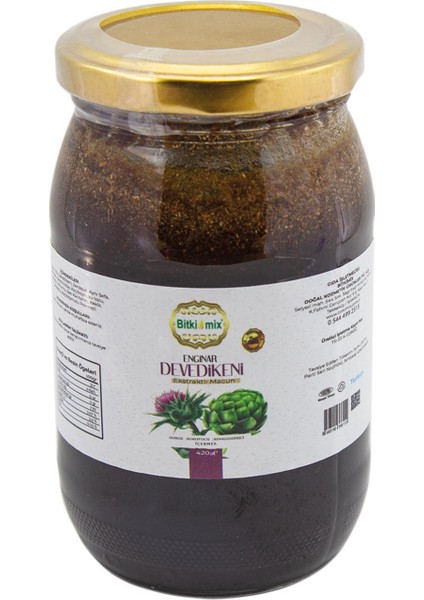 Bitkimix Enginarlı Devedikenli Karışık Bitkisel Macun 420 gr