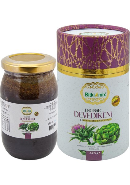 Bitkimix Enginarlı Devedikenli Karışık Bitkisel Macun 420 gr