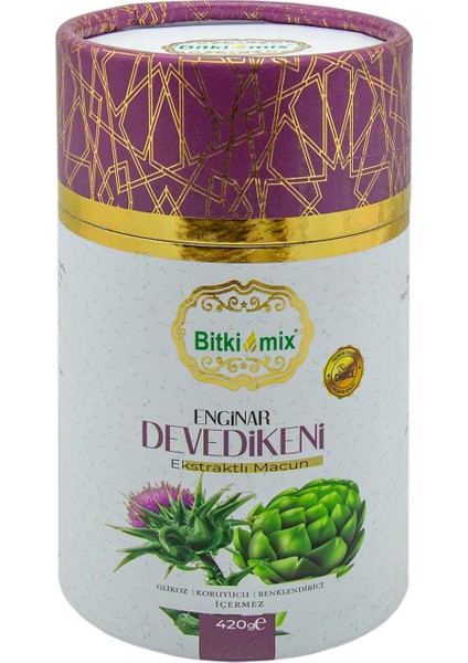 Bitkimix Enginarlı Devedikenli Karışık Bitkisel Macun 420 gr