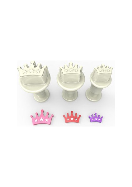 sevgililer Günü-Mini Enjektörlü (Basmalı) Kopat Set-Kalp, Kraliçe, Kral