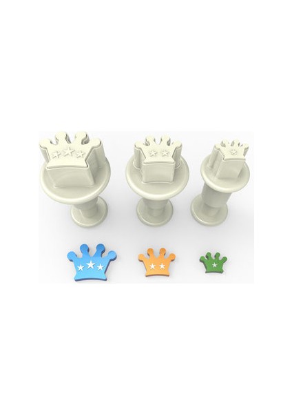 sevgililer Günü-Mini Enjektörlü (Basmalı) Kopat Set-Kalp, Kraliçe, Kral