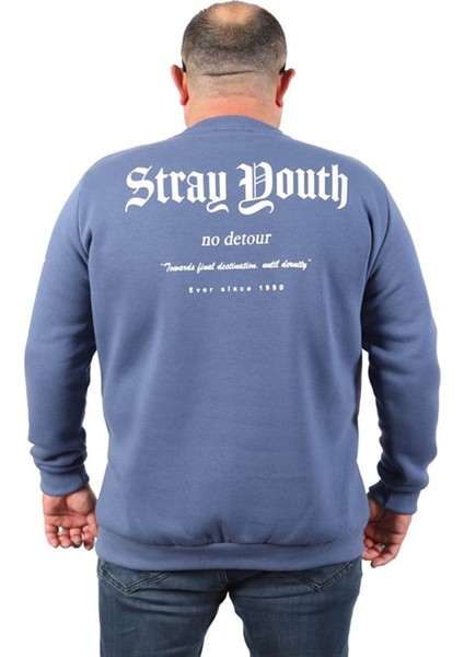 Erkek Sweat Stray South 22730 Mavı indirimleri