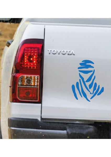 Dakar Oto Araba Sticker