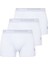 Erkek Beyaz 3'lü Boxer 80097 1