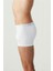 Erkek Beyaz 3'lü Boxer 80097 3