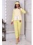 Fwn 3019 Peluş Welsoft Polar Kışlık Yumoş Ayıcıklı Kadın Pijama Takımı 4