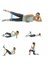 Pilates Bandı Plates Egzersiz Direnç Lastiği 5'li Set 5