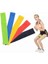 Pilates Bandı Plates Egzersiz Direnç Lastiği 5'li Set 2