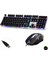 Kablolu Oyuncu Klavye Q Mouse Seti Ledli Hadron HD-837Q 1