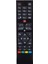 Orjinal Kl Vestel B2018F73-1-2 30101638-RC 39105 30100821-RC 39105 Siyah Lcd-Led Tv Kumanda 1