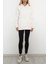 Kapşonlu Sweatshirt Beyaz - 2447.0555. 3