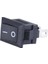 İntercom Yükseltici Anahtarı 2 Pin Siyah 3A 250V Tk 91 IC 120 2