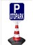 Otopark Büyük Reklam Park ve Kaldırım Dubası 118 cm A+Plus Plastik 1