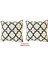 Kırlent Yastık Kılıfı Vip Yastık Kılıfı 2 ADET-43X43 Cm(Alaçatı) 1