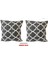 Kırlent Yastık Kılıfı Vip Yastık Kılıfı 2 ADET-43X43 Cm(Büyük Karaçatı) 1