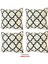 Kırlent Yastık Kılıfı Vip Yastık Kılıfı 4 ADET-43X43 Cm(Alaçatı) 1