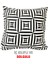 Kırlent Yastık Dolgulu Fermuarlı Vip Yastık 2 ADET-43X43 Cm(Hipnoz) 2