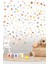 180 Parça Terrazzo Taş Desen Duvar Sticker Seti 1