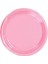 Pembe Plastik Tabak 22 cm 25LI 1