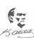 Atatürk Imzalı Portre Oto Araba Sticker 2