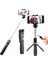 L01 Bluetooth Destekli Selfie Çubuğu Tripod - Monopod Selfie Stick Uzaktan Kumandalı Selfie Çubuğu 3