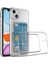Apple Iphone 14 Plus Kılıf Kart Koymalı Şeffaf Setra Silikon 2