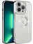 Apple iPhone 13 Pro Max Kılıf Renkli Kenarlı Parlak Logosu Açık Omega Silikon 1