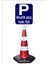 Misafir Araç Park Yeri Uzun Büyük Duba Reklam Park Kaldırım Dubası 140 cm cm A+Plus Plastik (42X48) 1