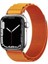 Apple Watch 44 mm Için Kumaş Desenli Naylon Kayış-Kordon Krd-74 1