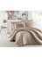 1 cm Çizgili Saten Nevresim Takımı Çift Kişilik Skyrosevipcollection 1