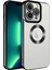 Apple Iphone 14 Pro Kılıf Renkli Kenarlı Parlak Logosu Açık Omega Silikon 1
