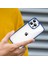 Apple Iphone 14 Pro Max Kılıf Silikon Kenarlı Arkası Şeffaf Sert Flora Kapak 4