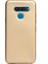 Lg Q60 Kılıf Premier Silikon Esnek Arka Koruma Gold 1