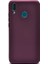 Huawei Y9 2019 Kılıf Premier Silikon Arka Koruma Mürdüm 1