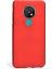 Nokia 7.2 Kılıf Premier Silikon Esnek Koruma Kırmızı 1