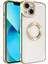 Apple Iphone 14 Kılıf Renkli Kenarlı Parlak Logosu Açık Omega Silikon 1