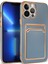 Apple Iphone 13 Pro Kılıf Kart Koymalı Parlak Bark Silikon 1