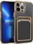 Apple Iphone 13 Pro Kılıf Kart Koymalı Parlak Bark Silikon 1