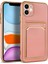 Apple Iphone 11 Kılıf Kart Koymalı Parlak Bark Silikon 1