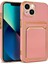 Apple Iphone 13 Kılıf Kart Koymalı Parlak Bark Silikon 1