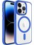 Apple Iphone 14 Pro Kılıf Silikon Kenarlı Magsafeli Kamera Korumalı Krom Kapak 1
