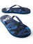 Erkek Genç Rahat Parmak Arası Mavi Kamuflaj Plaj Terliği Flipflops 3