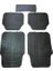 Renault Zoe 2012-2019 Araca Uyumlu Racing Track Siyah Oto Paspas Takımı 1