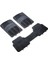 Hyundai Getz 2002-2011 Araca Uyumlu Dekoratif Desenli Siyah Oto Paspas Takımı 1