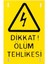 Ölüm Tehlike Levhası (10 Adet) 1