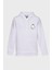 Ghost Minimal Baskılı Kapüşonlu Üç İplik Sweatshirt Oversize Hoodie 1