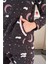23502 Kadın Desenli Pijama Takım 5