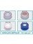 096.02.001 Crimp Kapak + Septa Silikon / Ptfe Yarıksız N11 Crimp Vial Için 100 Adet 1