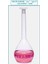 013.01.400 Balon Joje Standard Şeffaf Mavi Skala 400 ml Ns 19/26 2 Adet 1