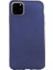 Apple iPhone 11 Pro Kılıf Premier Silikon Esnek Koruma+Nano Glass Lacivert 1